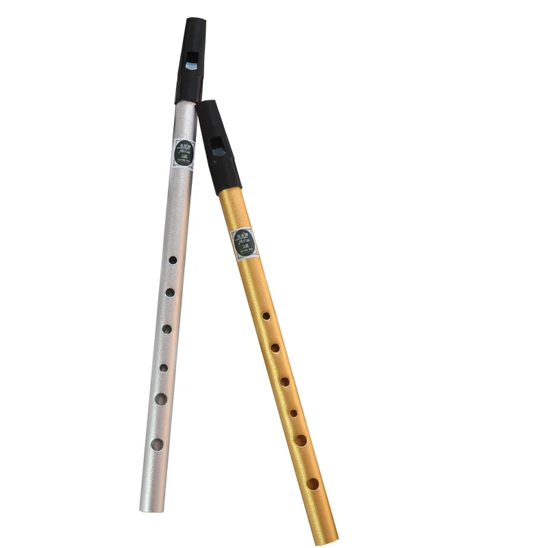 Ирландский свисток с ключом C/D Ирландская флейта жестяной Пенни 6 цветов