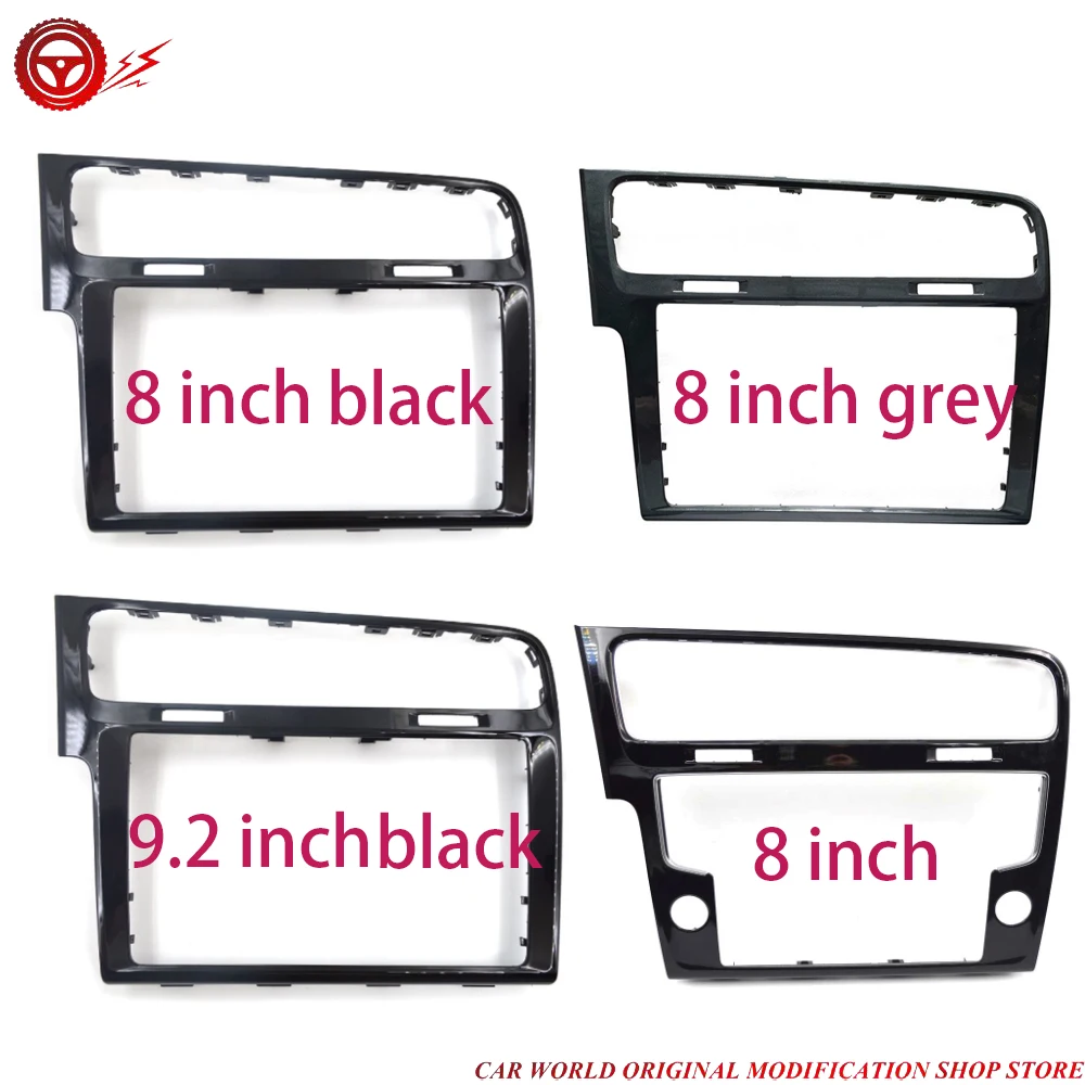 Фото 5GG 819 728 T для VW Golf 7 MK7 Golf 7,5 MK 7,5 8-дюймовый/9,2-дюймовый MIB декоративная рамка радиопанель 5GG819728T №1