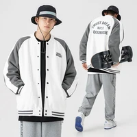 mens bomber jacket casual autumn fashion streetwear multi pocket embroidery new male women clothes oversized coat jackets