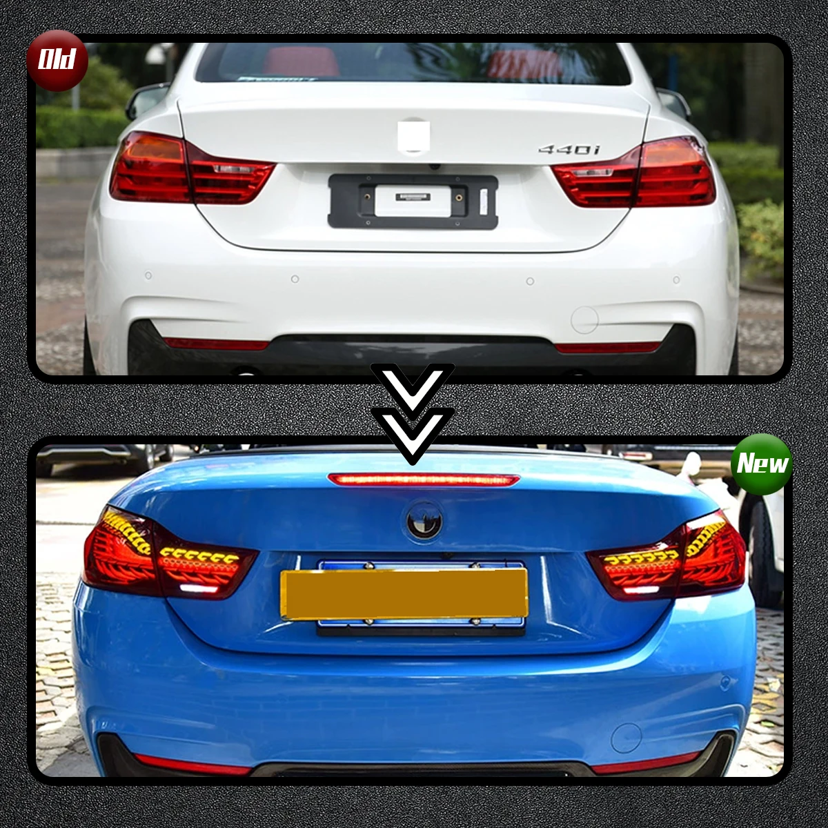 Автомобильные задние фонари YOFER для BMW 4 серии F32 F36 2014-2020 годов динамические