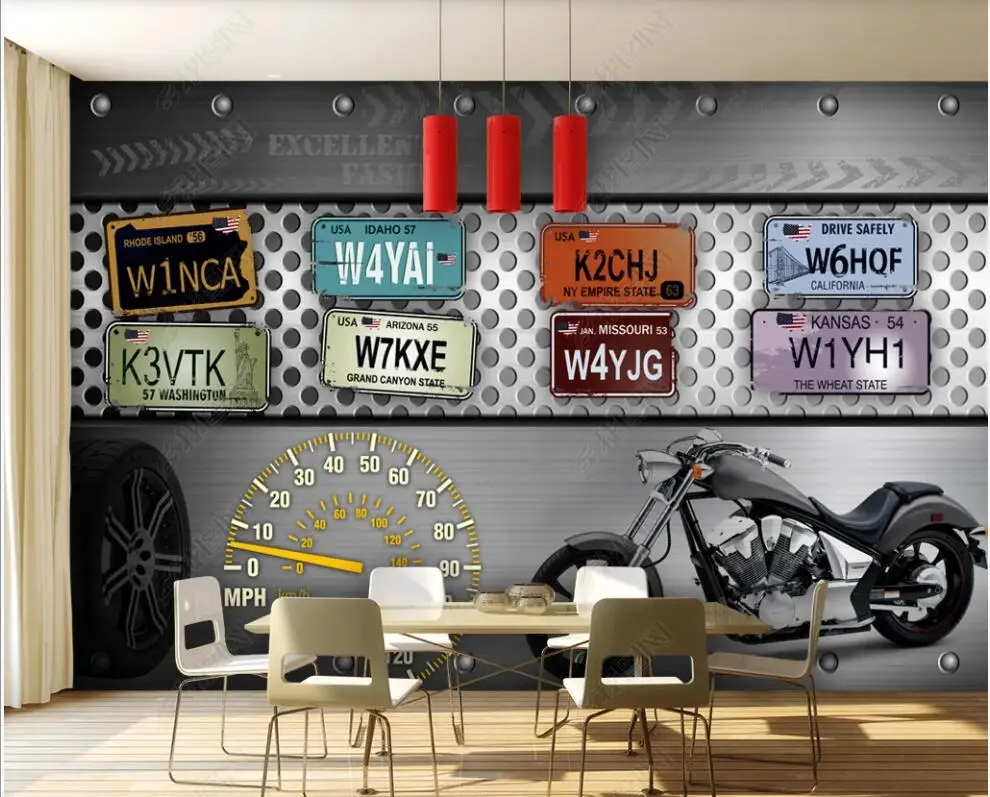 

custom mural 3d wallpaper Mechanical motorcycle gear tooling living room decoration large size photo wallpapers on the wall