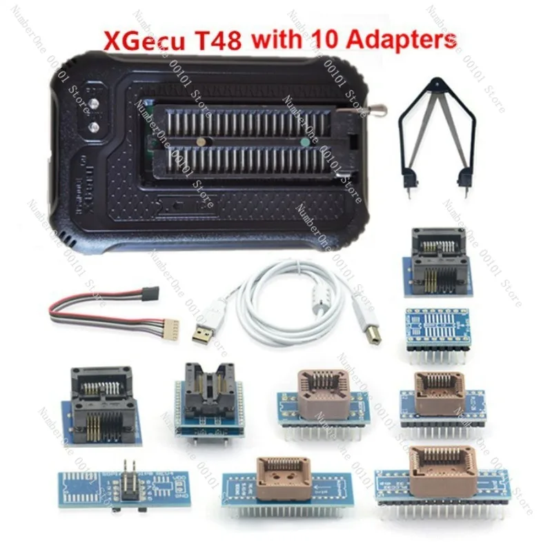 Фото T48 TL866II обновленный USB-программатор для ноутбука, маршрутизация BGA, ЖК-дисплей, основная плата, bios, автомобильное сжигание NAND №3