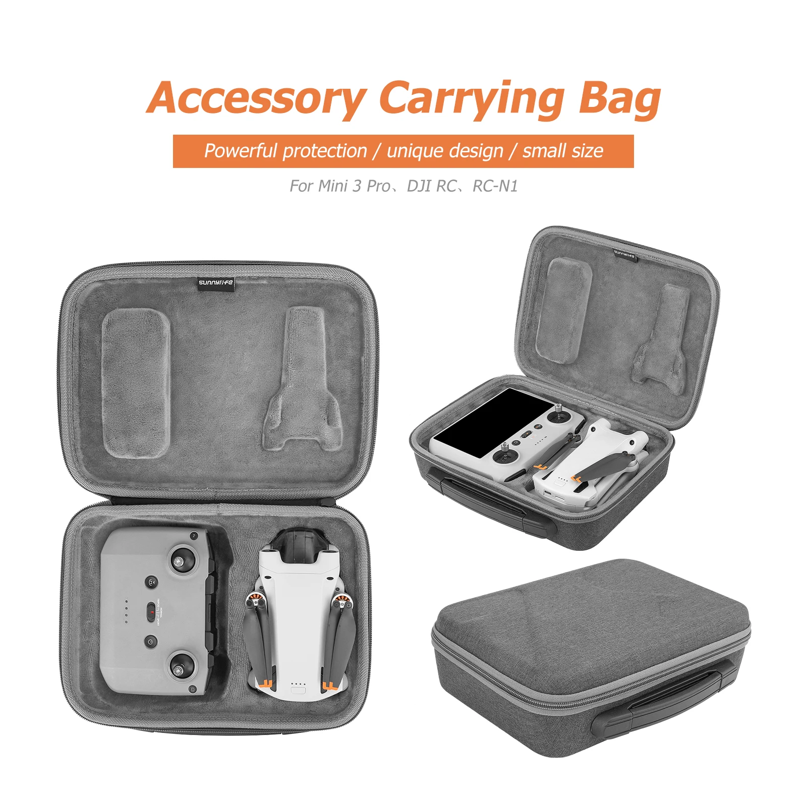 

Водонепроницаемый портативный чехол для переноски сумки для DJI Mini 3 Pro с пультом дистанционного управления аксессуары для корпуса дрона сум...