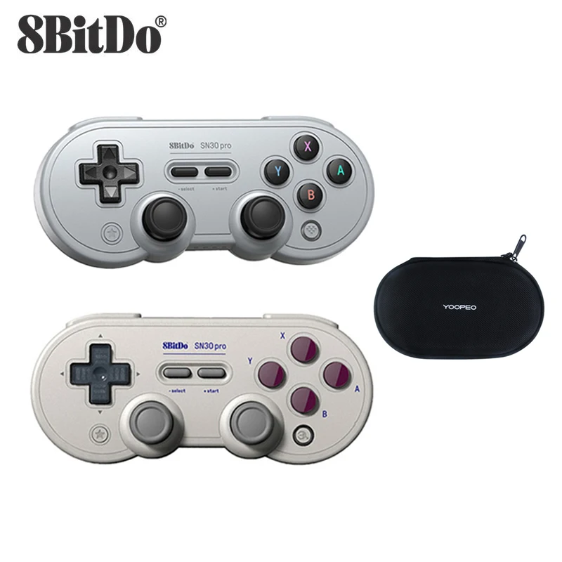Фото 8bitdo SN30 Pro игровой контроллер для Nintendo переключатель Android MacOS Steam Windows PC джойстик беспроводной Bluetooth геймпад №1