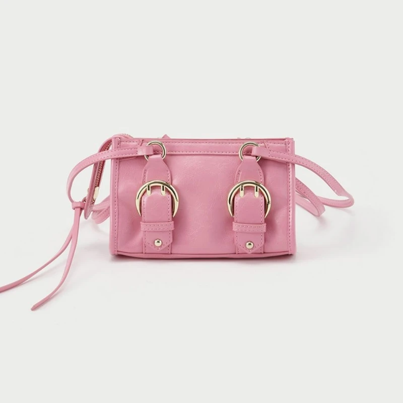 

Женская сумка, новинка весны 2022, Корейская Повседневная однотонная сумка-ведро из искусственной кожи, мягкая сумка через плечо на молнии, ун...