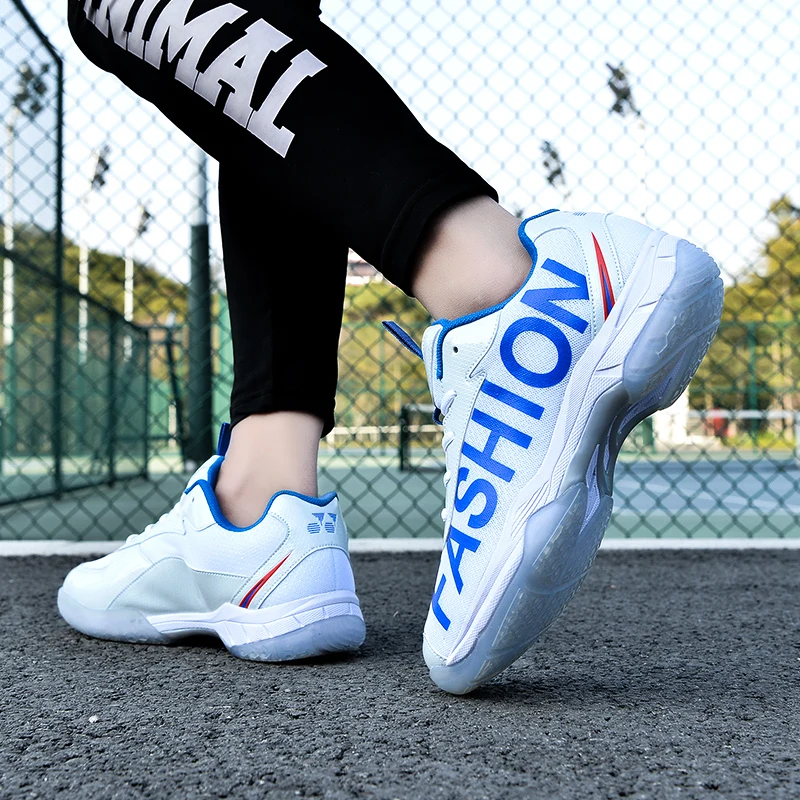 Badminton Shoes Sports Shoes Men Women Table Tennis Shoes Anti-Slip Men Badminton Training Sneakers