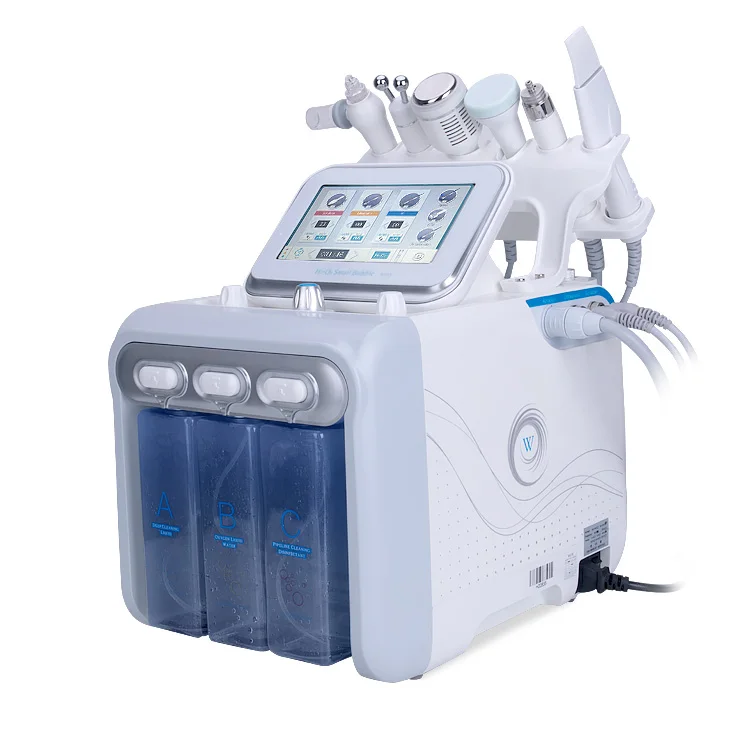 

Newest Generation 6 in 1 Hydra Dermabrasion Skin Care Machine / Aqua Water Oxygen Jet Peel Machine