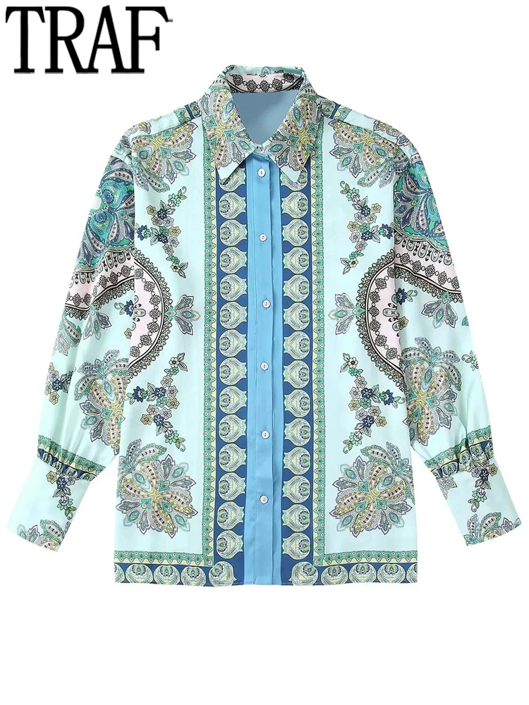 

Рубашка женская с длинным рукавом и воротником, на пуговицах