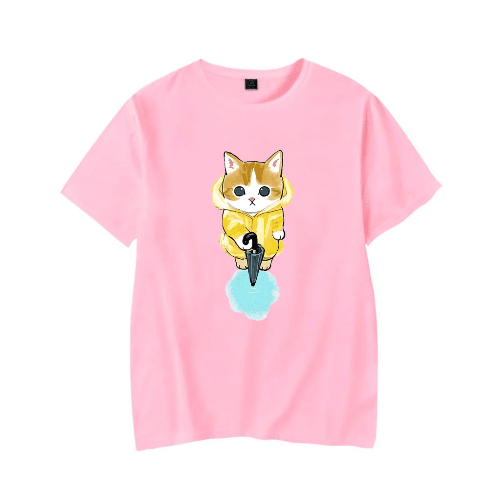 

mafu sand cat 2D Print Women/Men Clothes Hot Sale Tops Short Sleeve xzcz