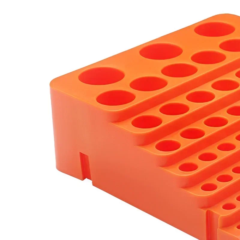 

Box 84 Cutter CNC Tool Multifunctional Boxes Storage Cutter Holes Accessories Tool Drill Bit Milling Organizer Case Plastic