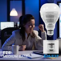 17W LED Light Bulb 200W Equivalent Dimmable A19 5000K Heavy Duty LED Bulbs Engergy Saving