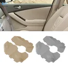 Для Nissan Altima 2007 2008 2009 2010 2011 2012 2 шт. защитная накладка на подлокотник передней двери из микрофибры