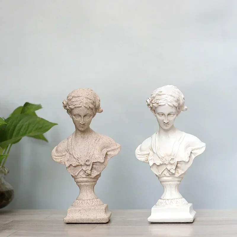 Статуэтка древней греческой богини любви венерины орнамент из смолы декор для