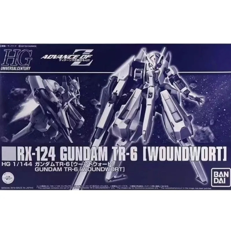 Коллекционная модель Bandai HGUC 1144 RX-124 TR-6 Woundwort Gundam ADVANCE OF Z, сборный набор, лимитированная серия PB, подарок для фанатов аниме (art.: 3920dc70f7c30) - 3920dc70f7c30