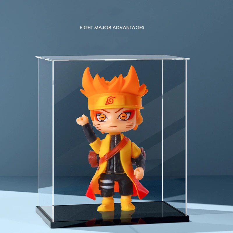 

Clear Acrylic Display Case For Car Model,Figure,Lego,Collectibles,Gundam;Dustproof Blind Box Storage Countertop Showcase Box