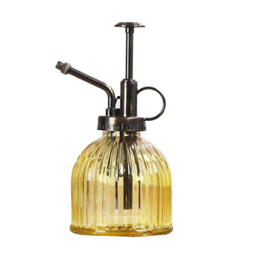 

Small Bronze Plastic Top Pump One Hand Glass Watering Spray Bottle Pumpkin Shape Sprinkler Convenient for Cleaning