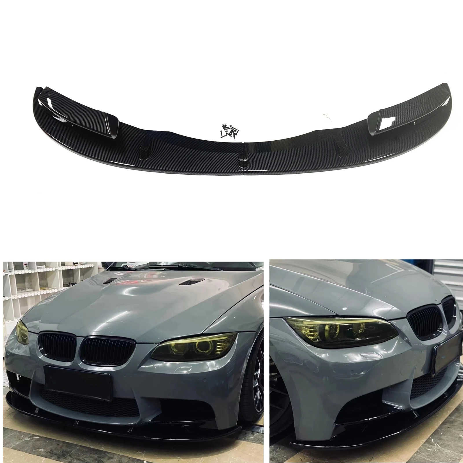 Спортивный бампер для BMW 3-Series E90 M3 2009-2013 M-Tech передний спойлер губа вид из