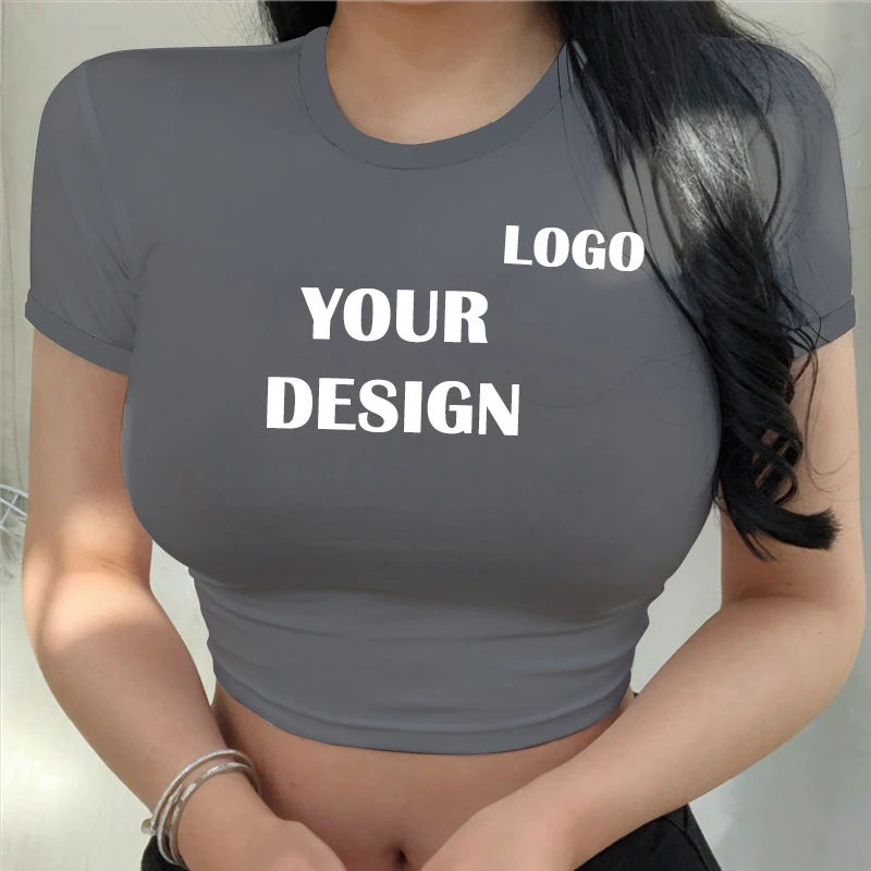 Custom T-Shirt Make Your Own Design Logo Text Women Print Original Design High Quality Gift Corp top Free Shipping Size S-5XL 3