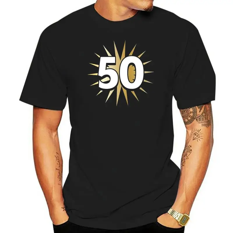 

New 2022 Summer Fashion The New Fashion For Short Sleeve 50th Birthday Shirt, 50 Years Old, Fiftieth Birthday Men's T-shirt