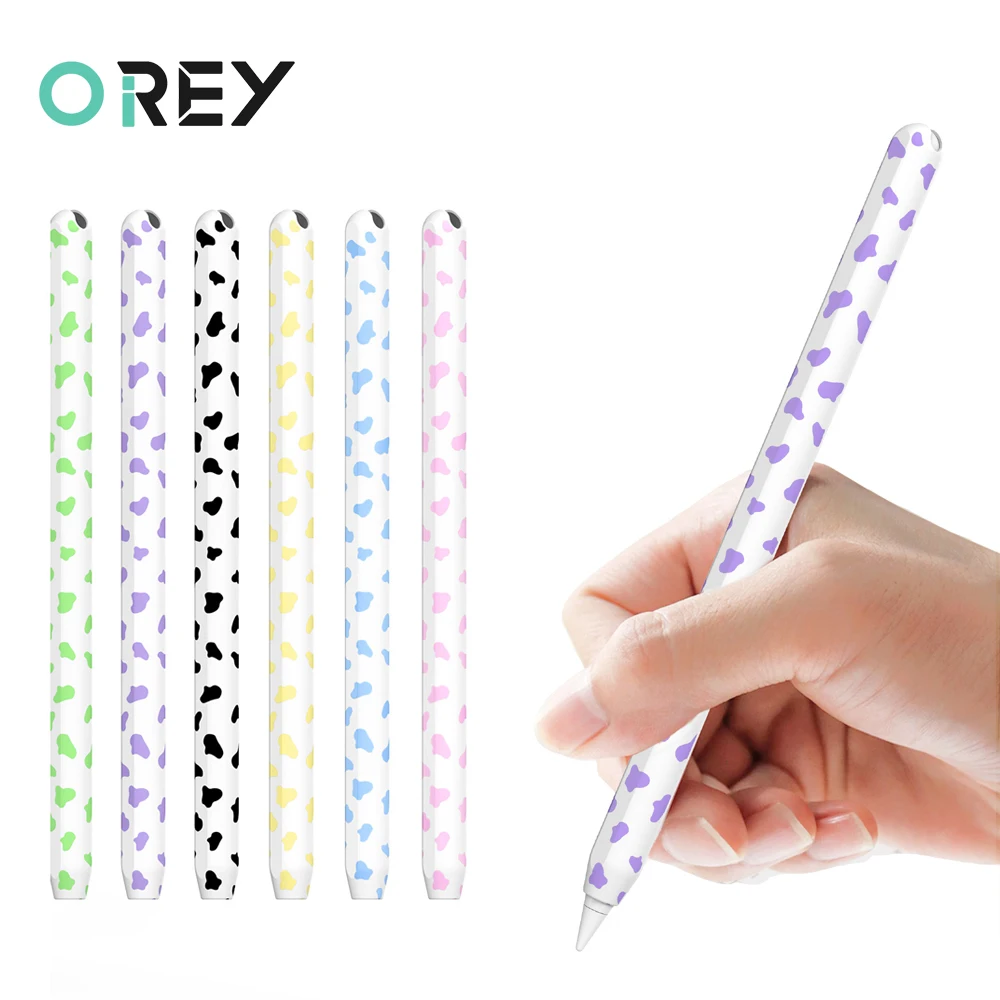 

Портативный мягкий силиконовый мультяшный чехол-карандаш для Apple Pencil 2, емкостный защитный рукав для ручки Ipencil второго поколения