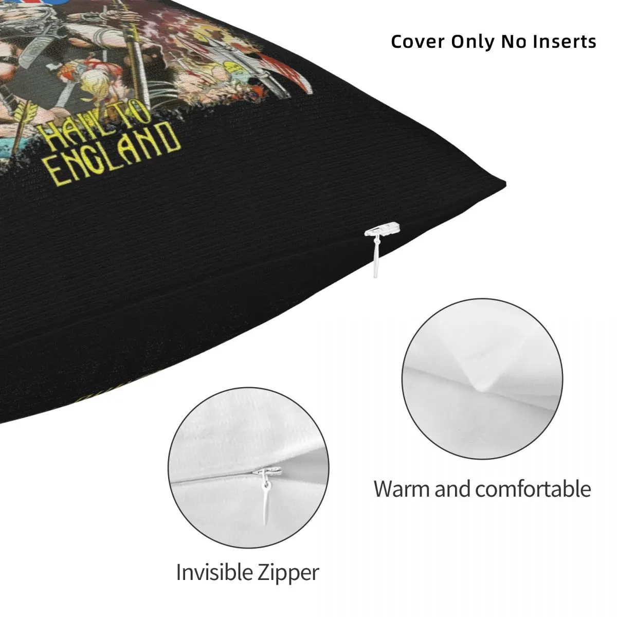 Наволочка для подушки Sleep Manowar из града в Англию модный декоративный узор |