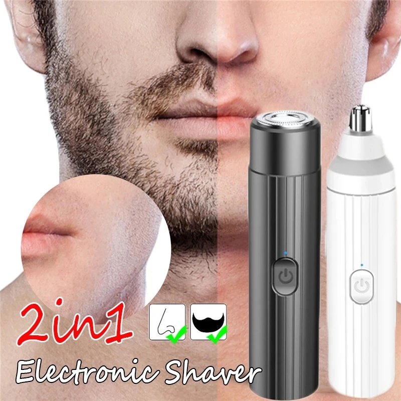 

Mini Razor Shaver Grooming Tool Travel Home USB Rechargeable Cordless Portable Electric Shaver for Men