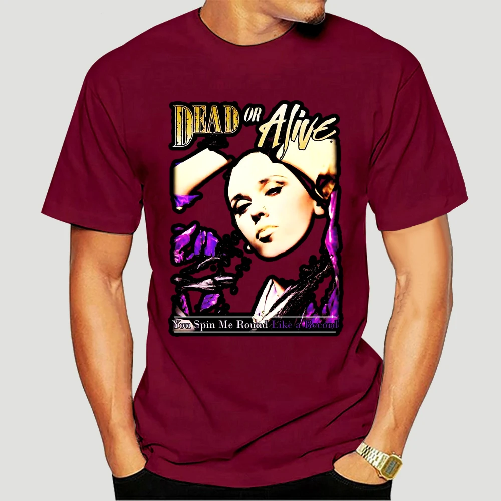 

Dead Or Alive English Pop Trans LGB T shirt 80s you spin me around Pete Burns 8997X
