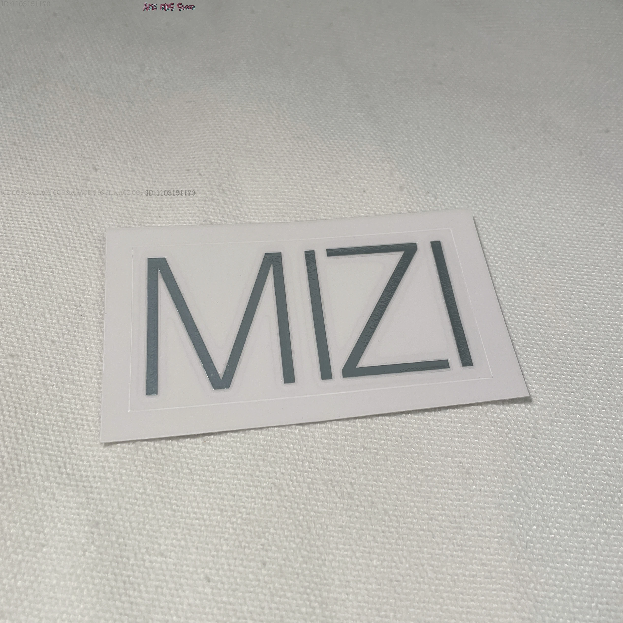 ALIEN STAGE Mizi Sua Luka Till Ivan HYUNA Косплей Серебряное глянцевое колье-колье Имя Наклейки