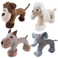 fun bite resistant dog toy puppies chew toys elephant monkey shape durable puppy squeaky chew toy teeth cleaning pet accessories