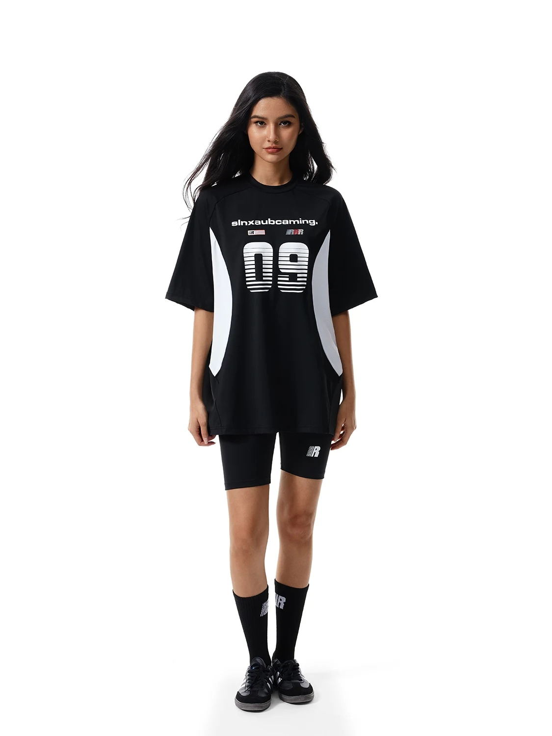 Официальный магазин FDR американская лоскутная футболка 09 Quick-Drng с короткими