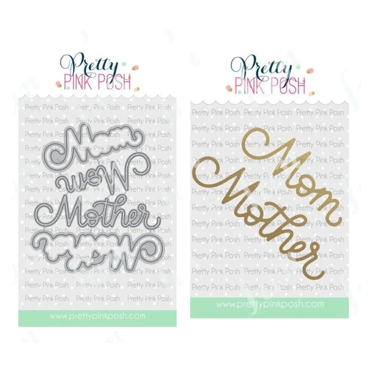 

Mom Words Hot Foil Plates and Dies Mother's Days Gift Diy Making Paper Card Scrapbooking Photo Album Embossing Paper Card Craft