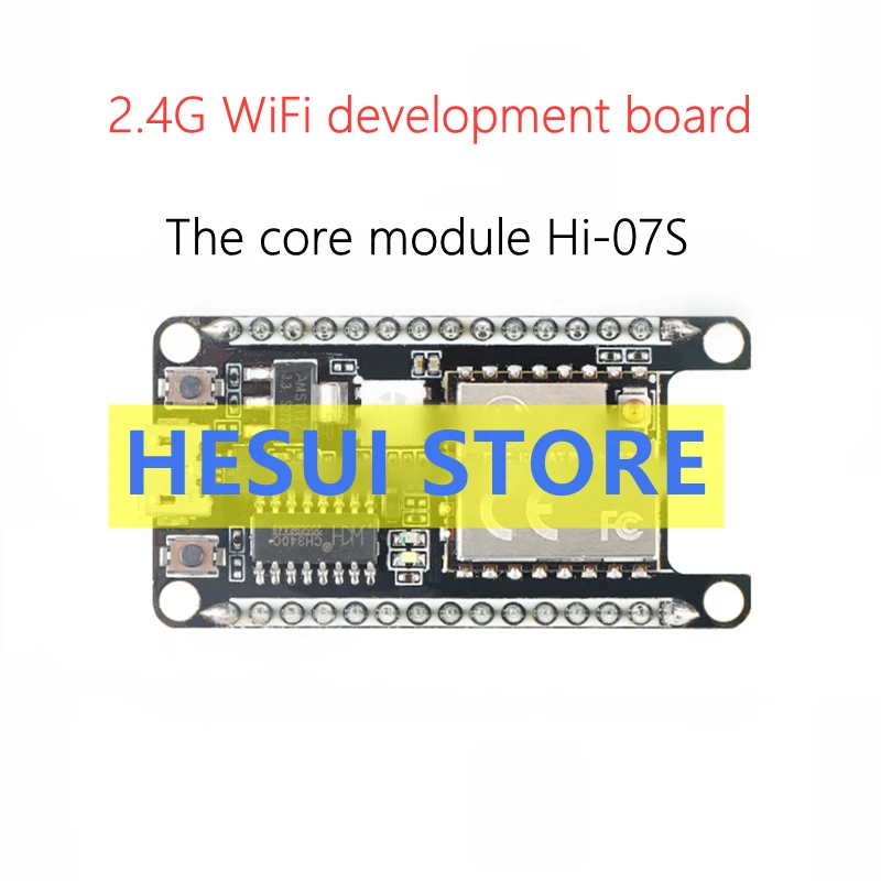 Hi-07S-Kit 2,4G модуль макетной платы Wi-Fi оснащен чипом HISS Hi3861, внешняя антенна IPEX