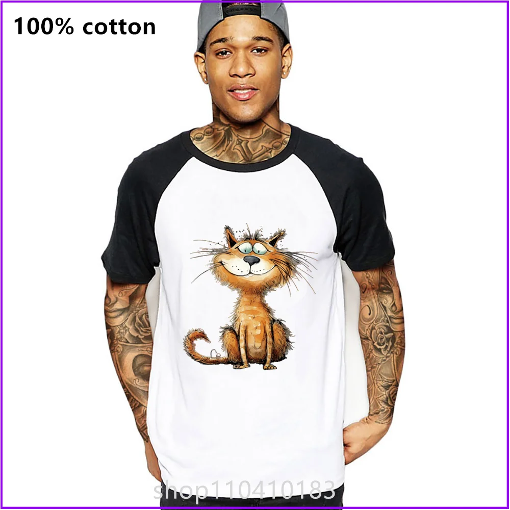 Expressive Cats Sja437 Футболки для мужчин и женщин Производители футболок Спортивная