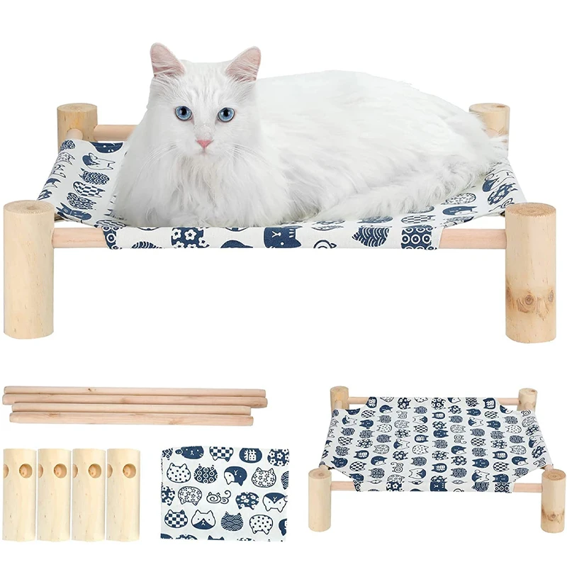

Detachable Cat Hammock Bed Pet House for Dogs Puppy Lazy Mat Cushion Lounger for Pet Cats Kitten Cottages Pet Sleeping Supplies