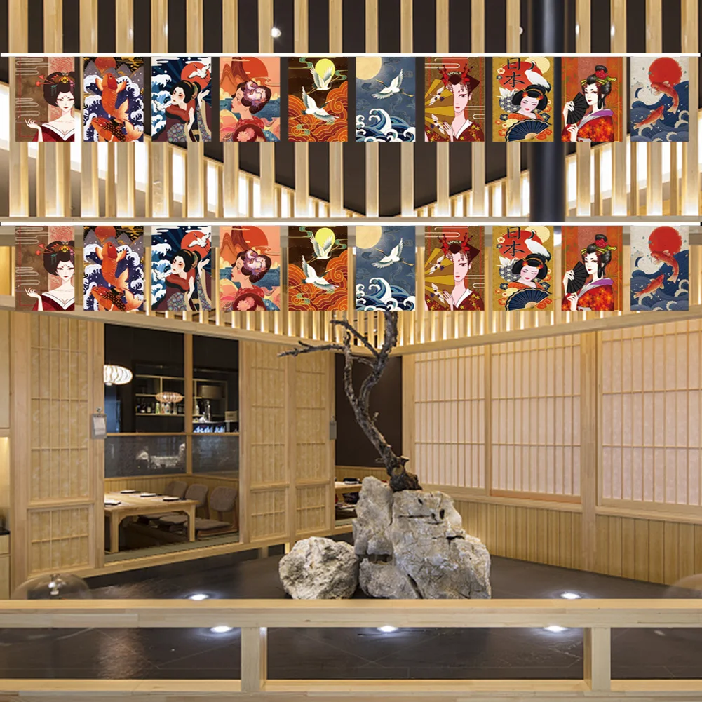 Праздничный Флаг Lucky Cat Sushi-Themed Для Японского Ресторана Бара Кафе Декора Подвесной