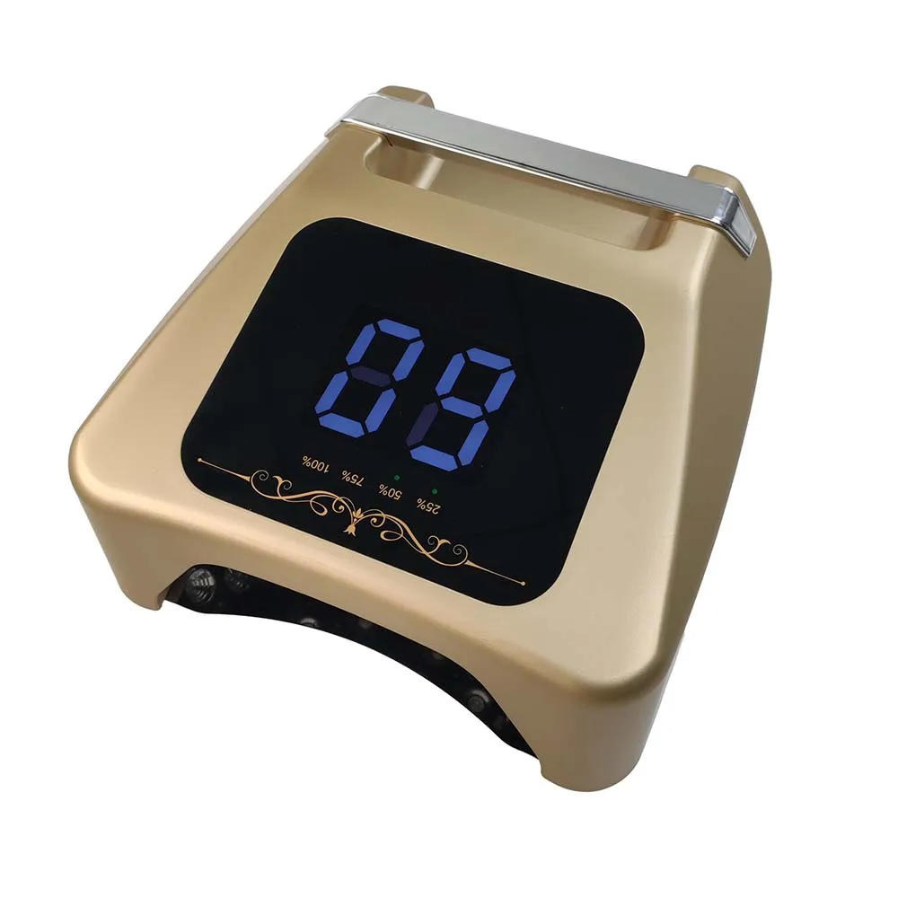 Лампа для постачальника ногтей маникюра УФ-светодиодная перезаряжаемая