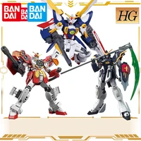 original bandai gundam action figure heavyarms wing zero anime figure hg 1144 assembly mobile siut boys toys for children adult