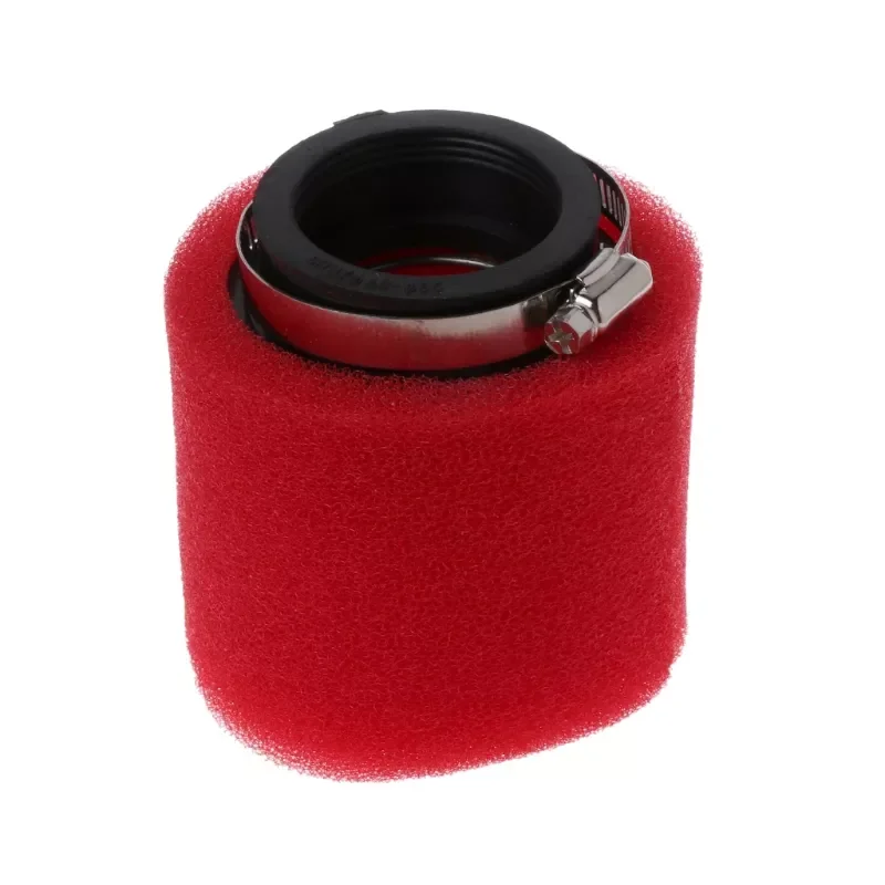 

Red Motorcycle Double Sponge Air Filter Cleaner Straight Neck 35/38/40/42/45/48mm