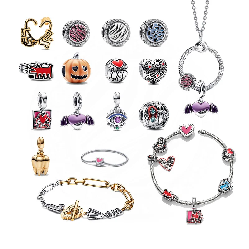 

Keith Haring Limit Series Bracelet Beads for Pandora Free Shipping Wholesale New Arrival Original Charms Pendant in Bulk OR065