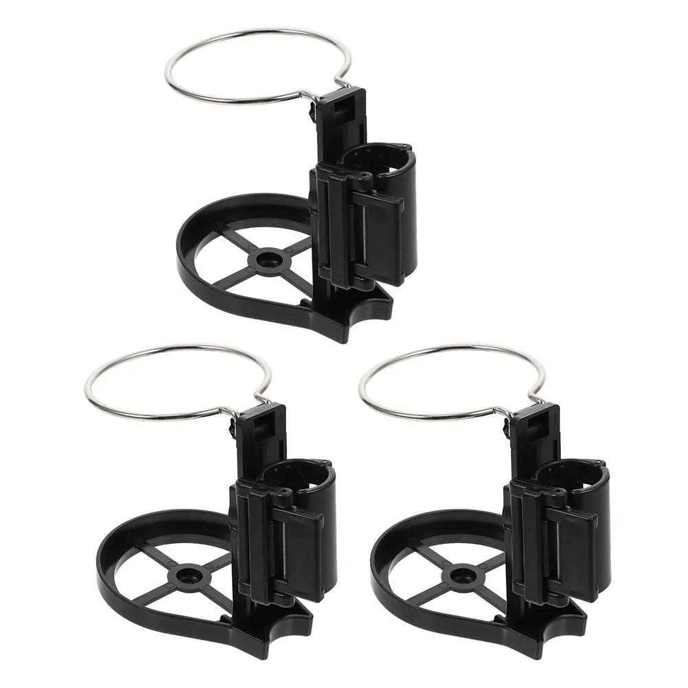 

3 Pcs Fishing Chair Cup Holder Bottle Professional Phone Car Mount Convenient Rack Bike Wear-resistant