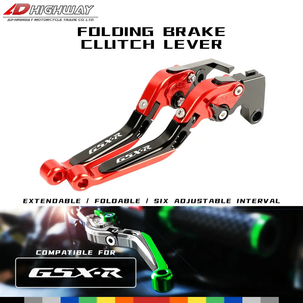 

Adjustable Extendable Folding Brake Clutch Lever For SUZUKI GSXR 1000 2005 2006 2009-2019 GSX-R 750 2006-2019 GSXR 600 2006-2019