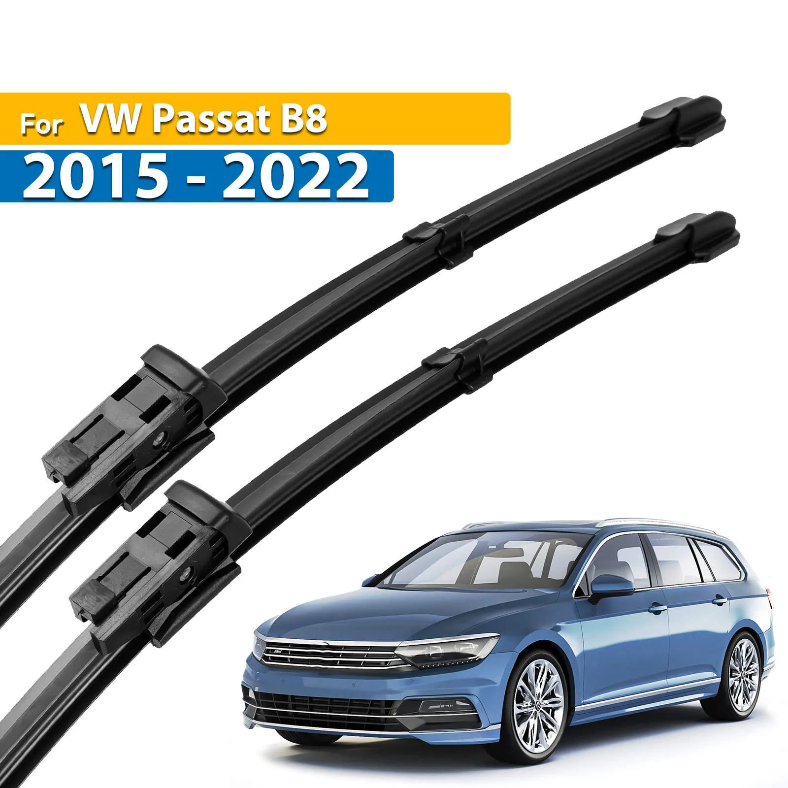 

Передние щетки стеклоочистителя Erick's LHD для VW Passat B8 2015-2022 Лобовое стекло Чистое окно Автомобильные щетки от дождя 26 "+ 18"
