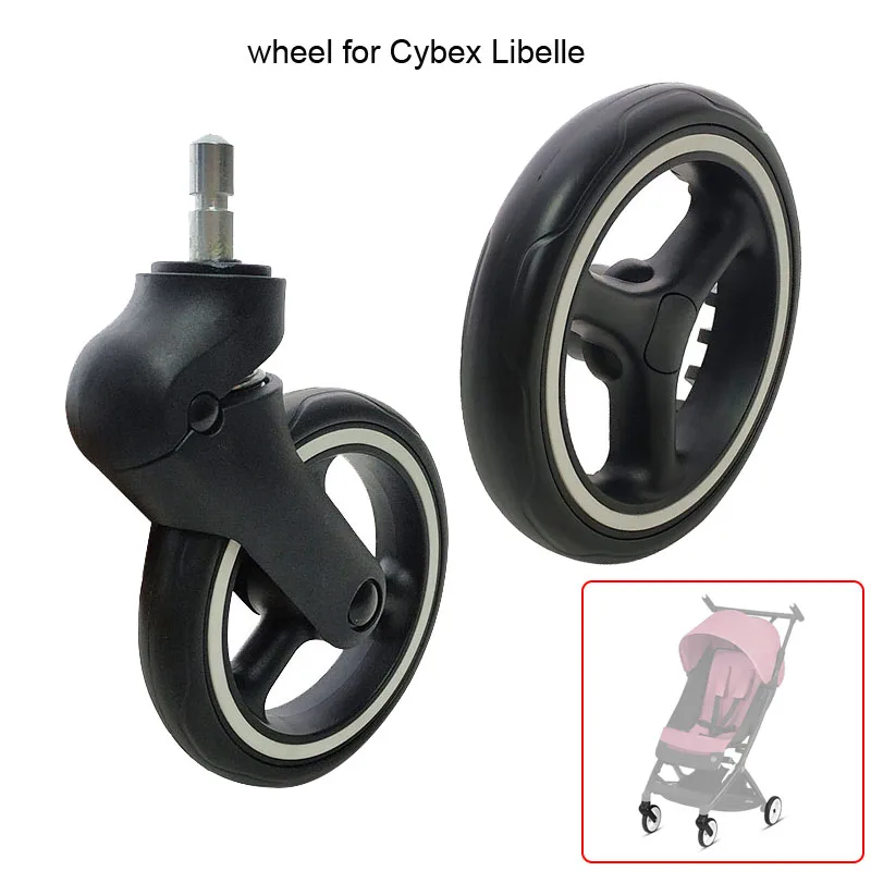 Wheel For Cybex Libelle Pram Front Or Back Wheel With Bearings Wheel Frame Shaft Replacement Parts Baby Stroller Accessories enlarge