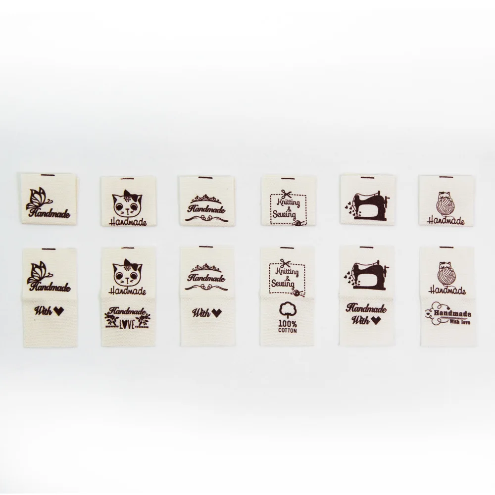 

100 шт., этикетки-петли для одежды