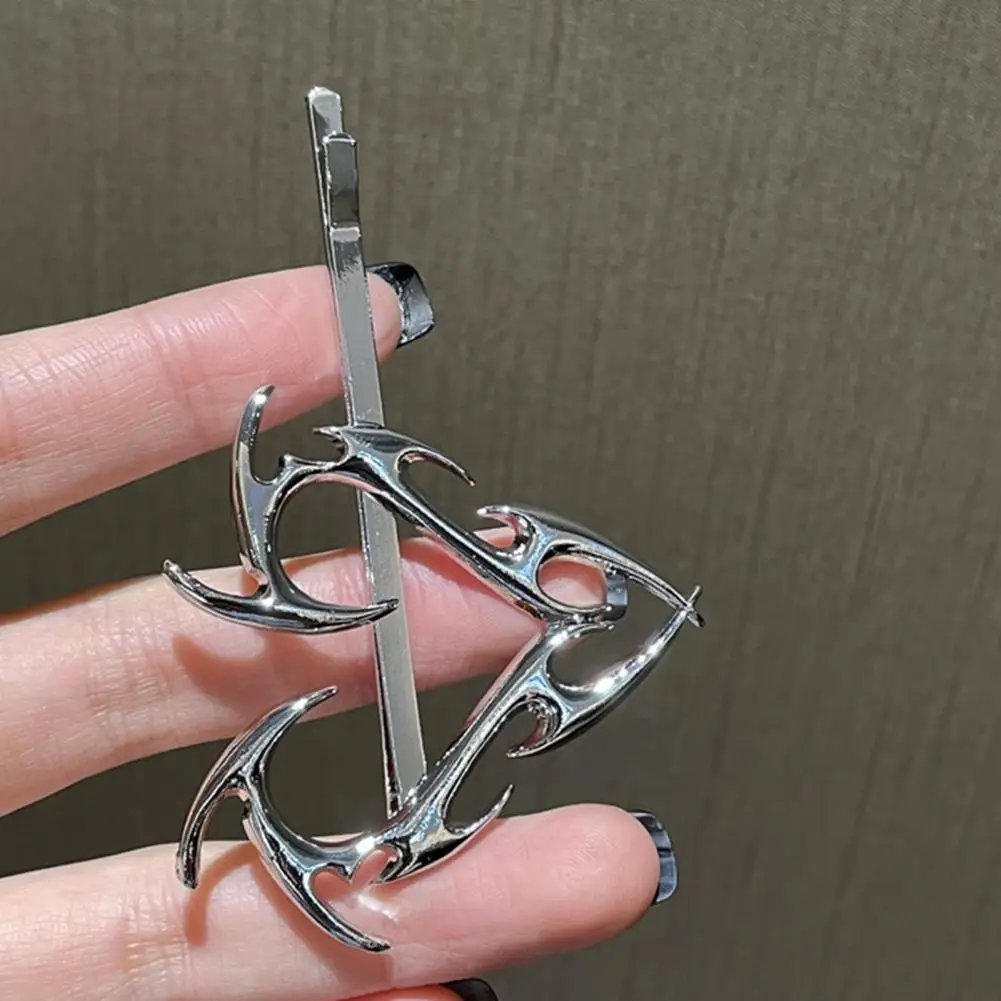 

Women Hair Clip Practical Love Heart Dart Shaped Girls Hairpin Hip Hop Headwear Girls Hairpin