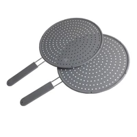 silicone splatter screen for frying pa for kitchen hot oil splash guard strainer drain board and heat insulation cooling mat