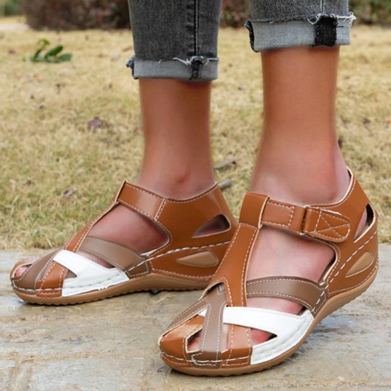 

Women Sandals Classics Summer Sandals With Wedges Shoes For Women Wedge Heels Sandalias Mujer Elegant Summer Footwear Female