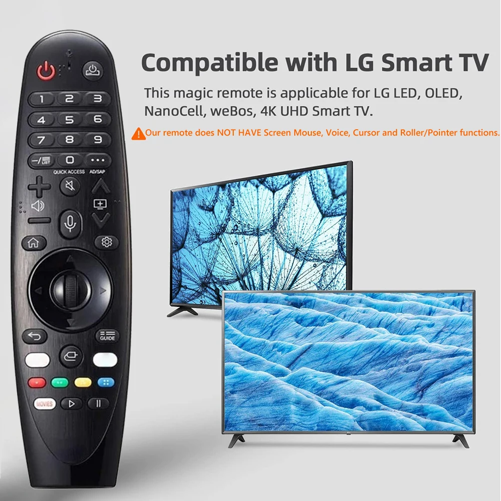 Акб 75855501 Инфракрасный Пульт Дистанционного Управления Smart Tv Mr20ga Для Lg 4k 8k Uhd Oled
