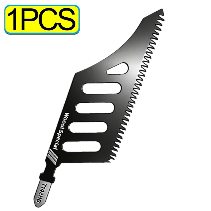 Сменные полотна для лобзика T142HB, пилы с Т-образным хвостовиком, заподлицо для деревянной доски, алюминия, плотные помехи, инструменты для прецизионной резки