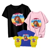 cool new merida princess with sunglasses t shirt disney kids short sleeve baby romper casual unisex adult family matching outfit